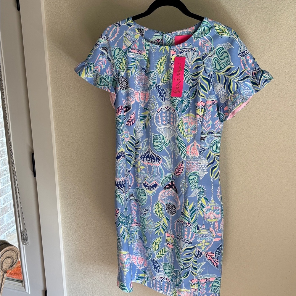 Lilly Pulitzer Kerstin Stretch Shift Dress Size 8 - Picture 2 of 5